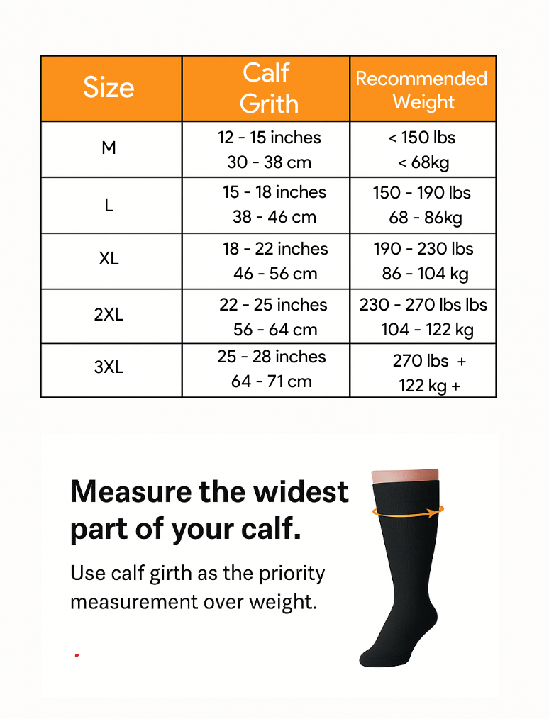 Althéa™ Advanced Wide Compression Socks For Pain Relief - Ma boutique